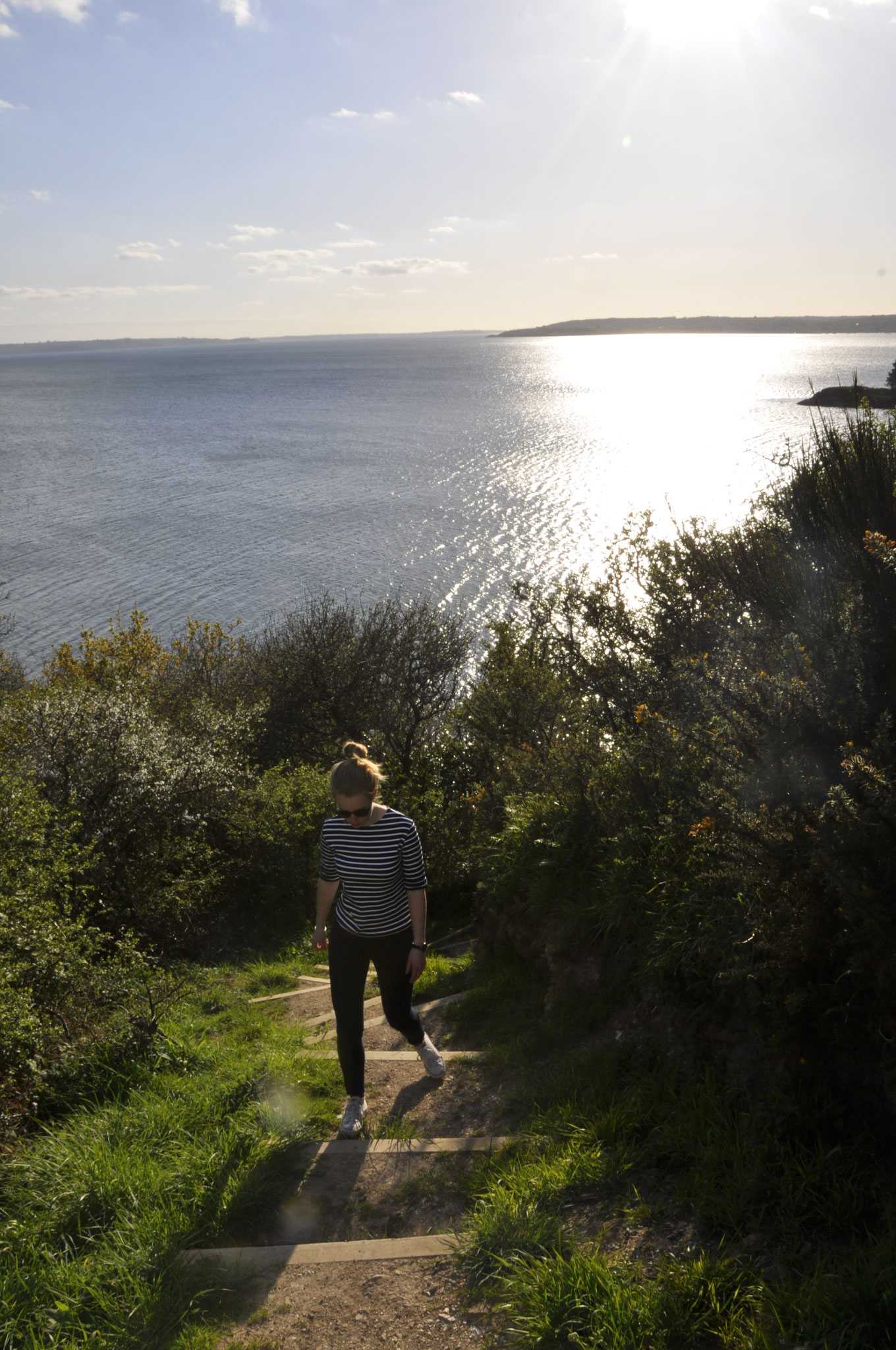 Wanderweg in la Pointe du Château