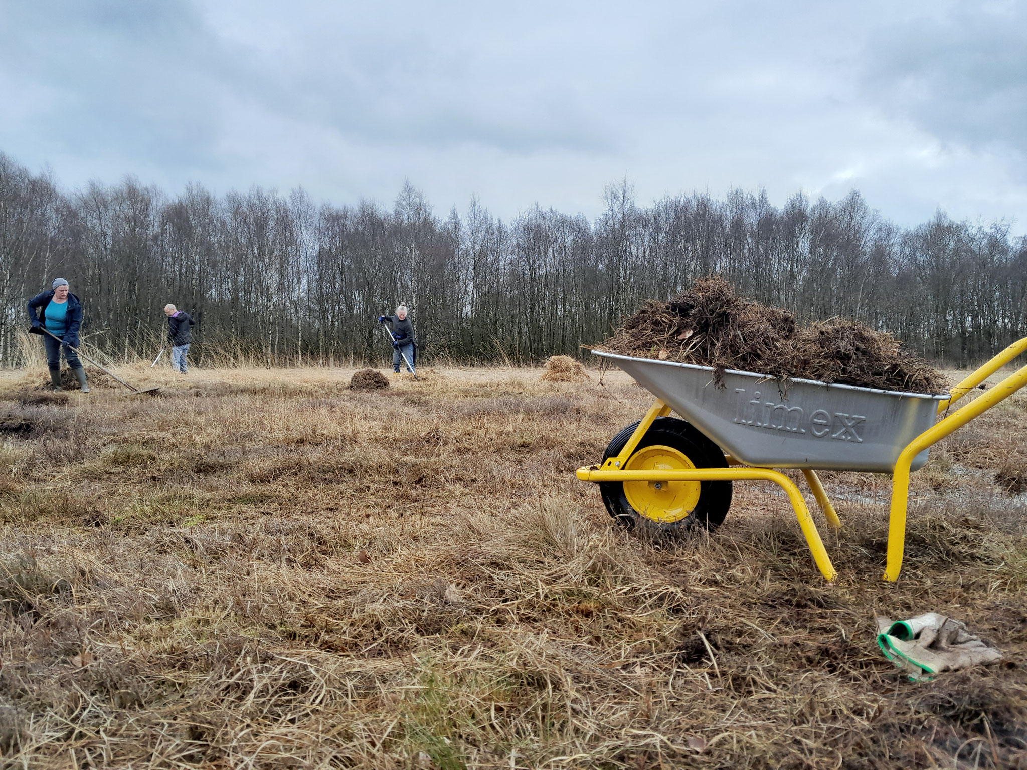 Freiwillige bei der Arbeit. Foto: ÖNSL