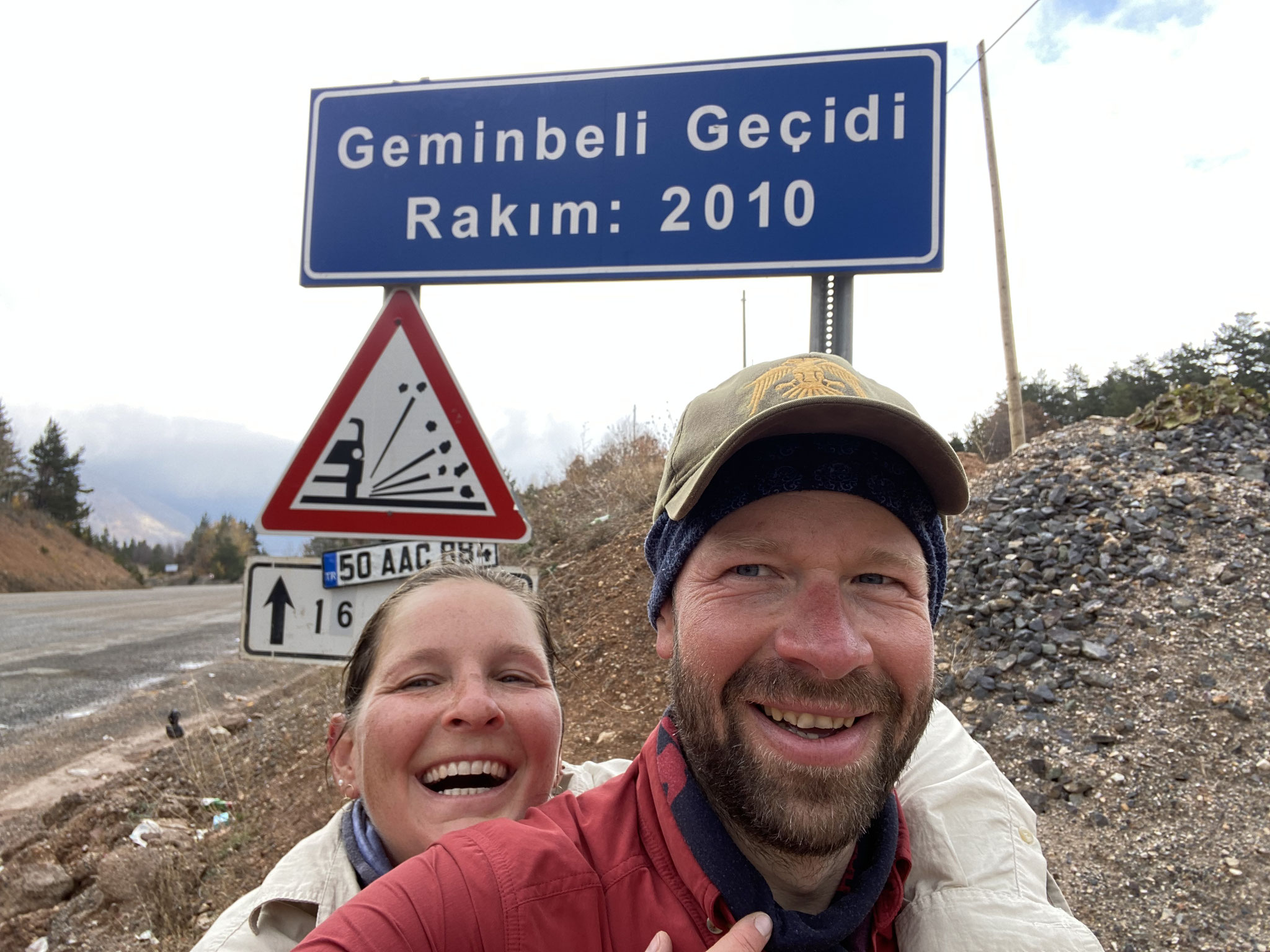 Erster Pass auf dem Weg zur Küste.