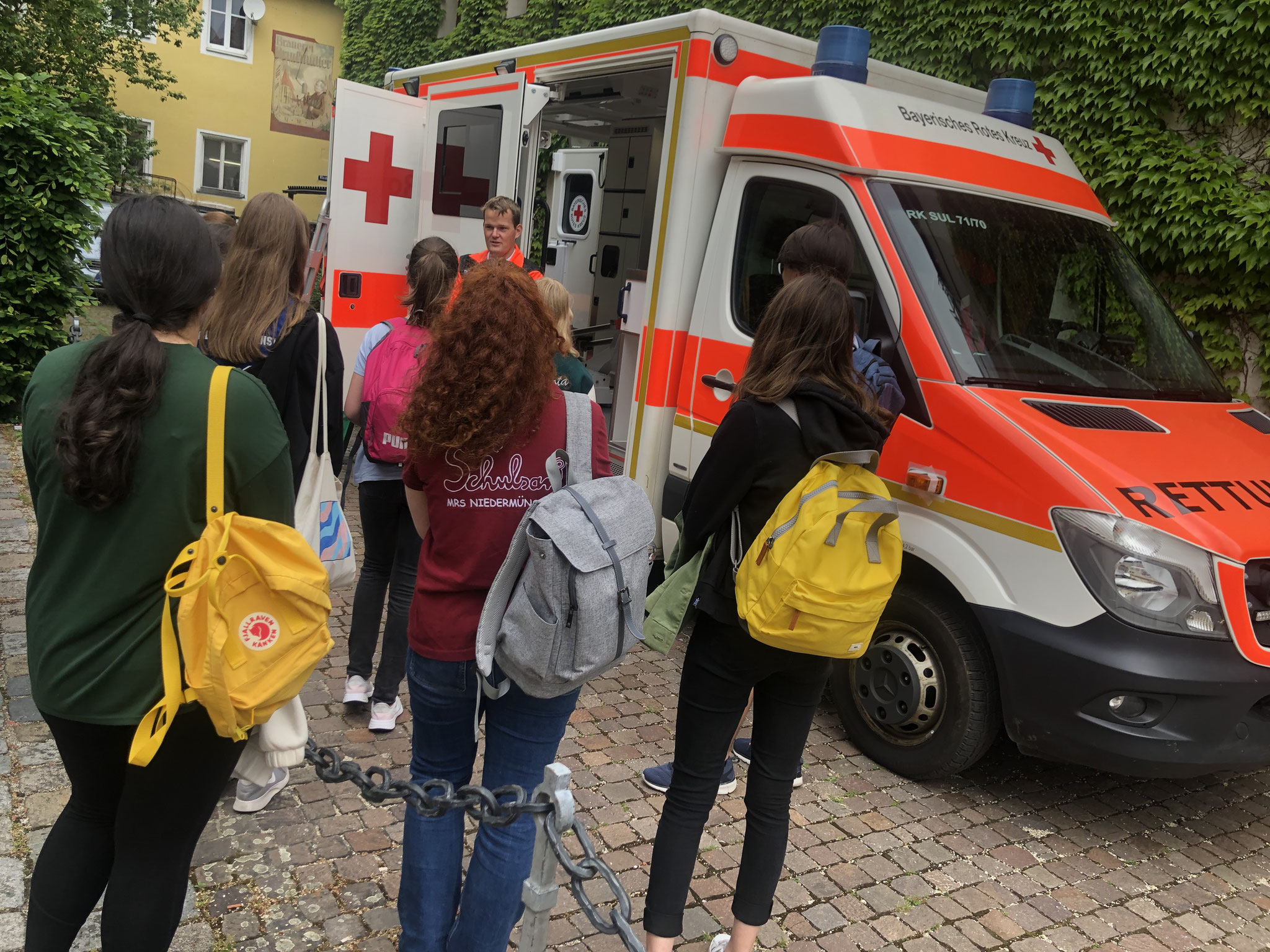 Besichtigung Rettungswagen