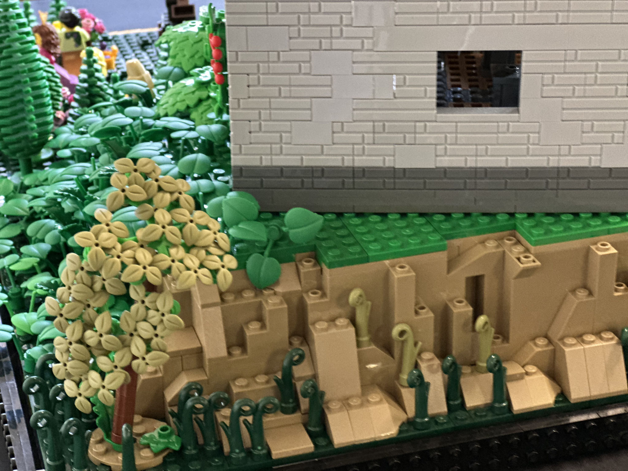 Ausstellungsmodell Brixpo 2025 Szenen aus dem Buch König Sternenglanz von Leevi und Yvonne
