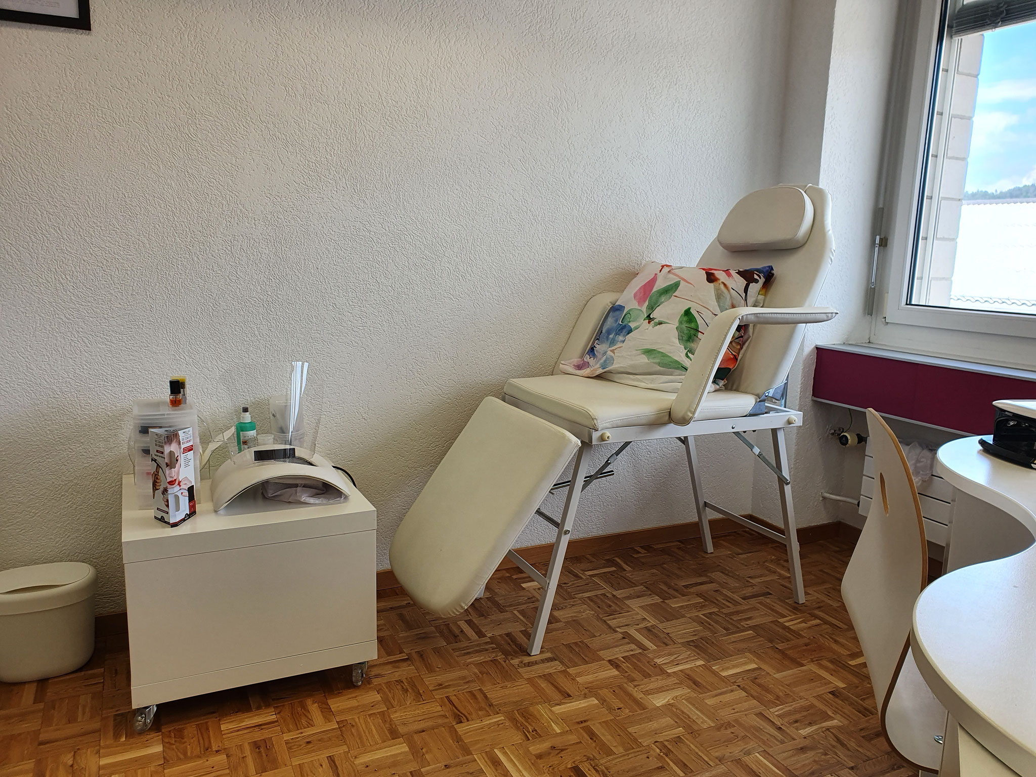 Ecke für die Fussnägel