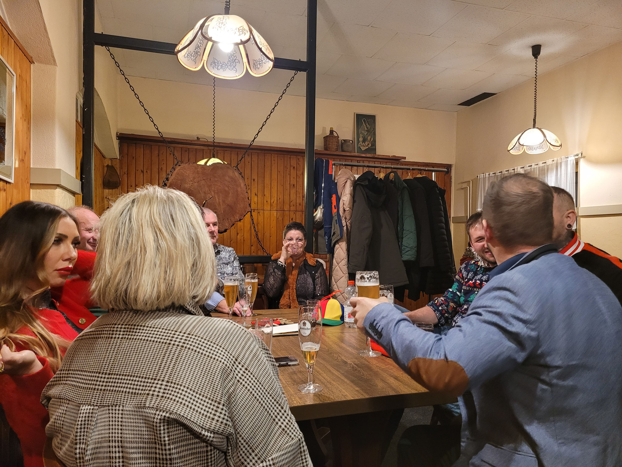 ... lassen wir den Abend gemütlich ausklingen.