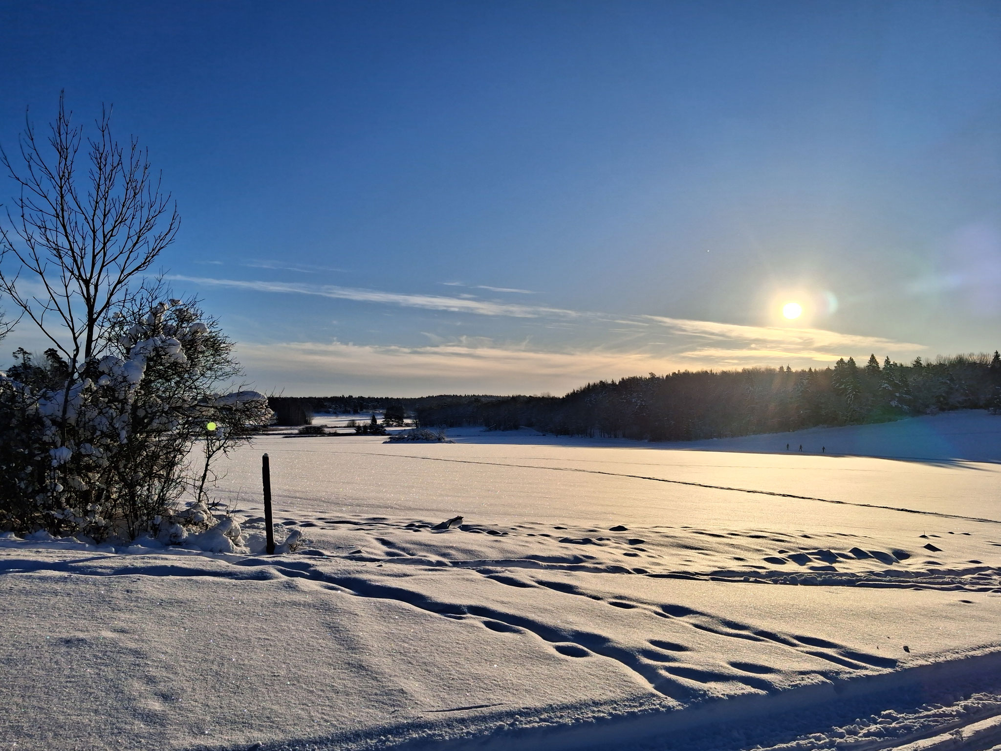 Langlaufen in Håga.