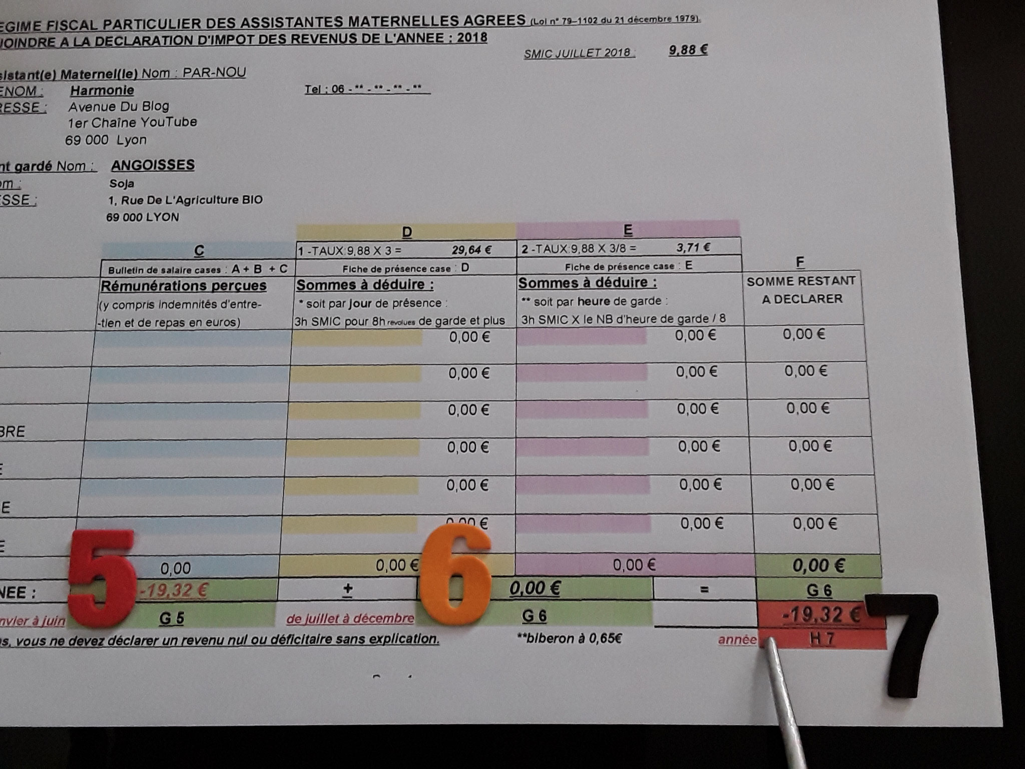 Télécharger Bulletin De Salaire Assistant Maternelle Vierge 2022 JE CALCULE MA DÉCLARATION D'IMPÔTS *ASSISTANTES MATERNELLES* - Site de  particulieremployeur !