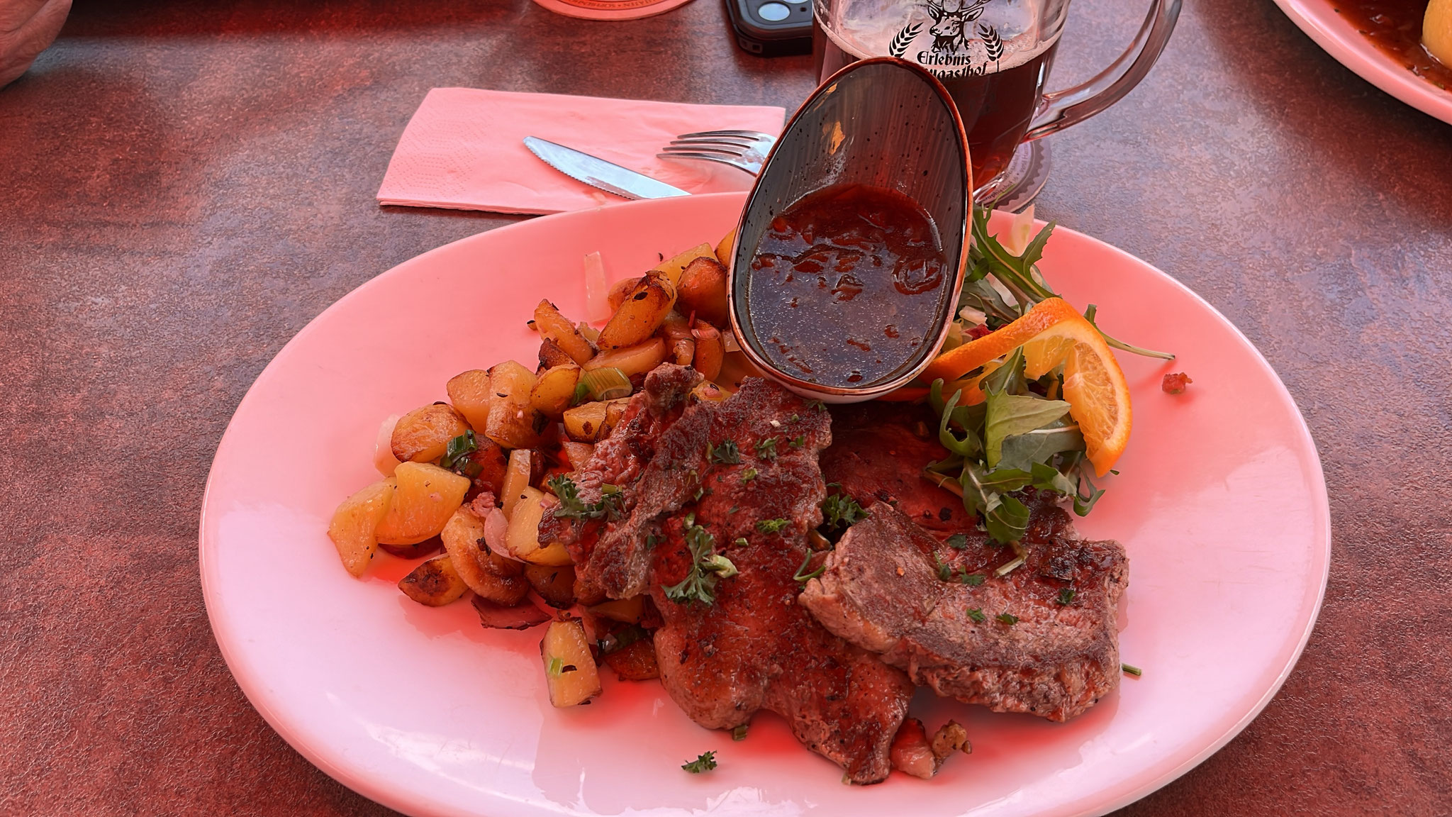 ...und ein Stückchen Fleisch
