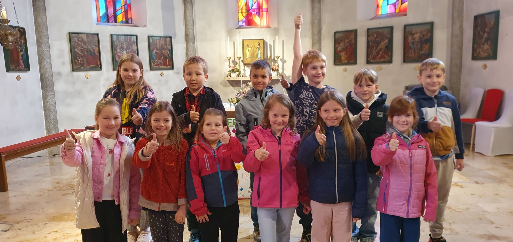 06 - Kirchenrallye mir der 2a Klasse
