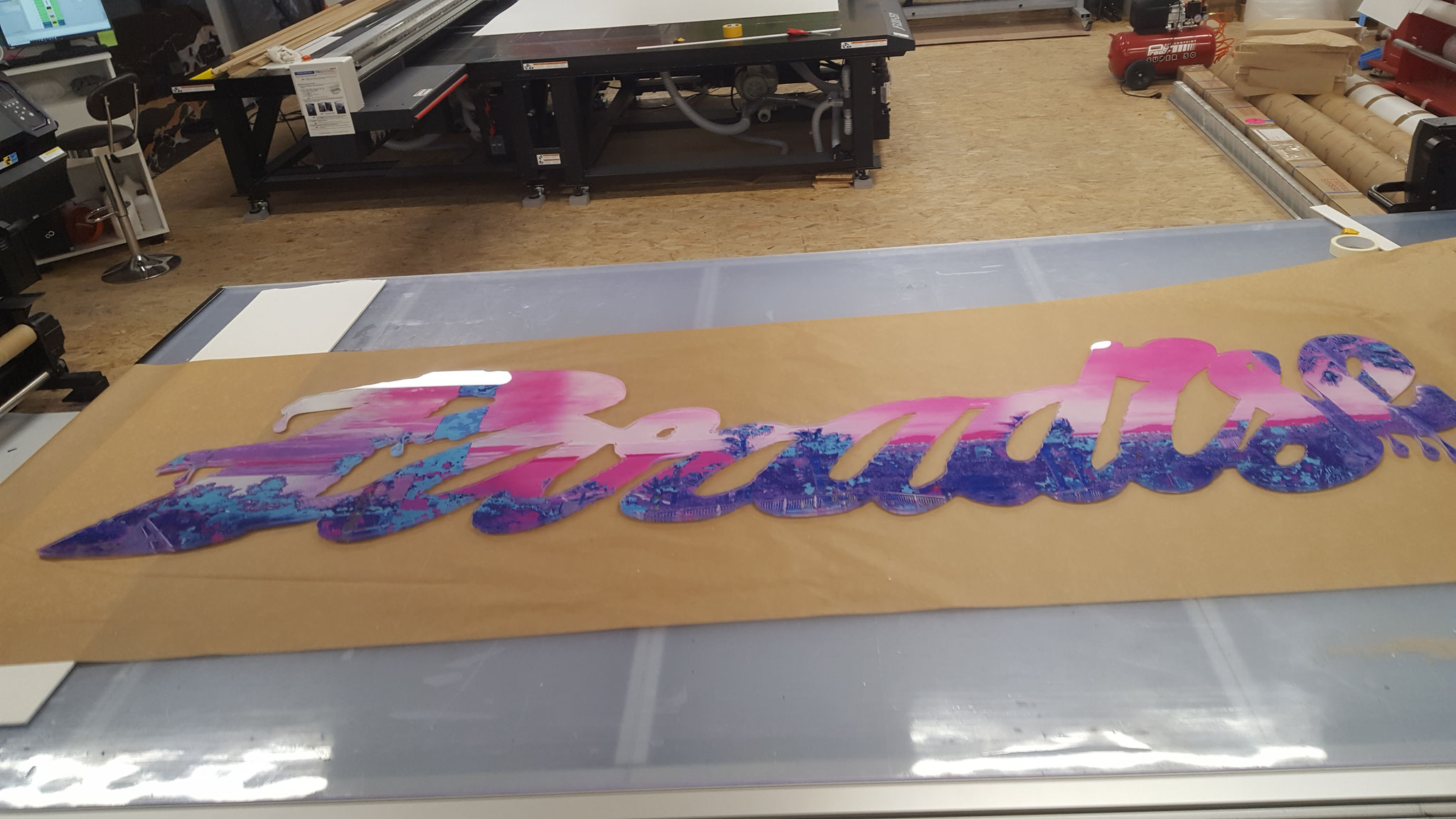 Usinage et impression sur Plexiglass