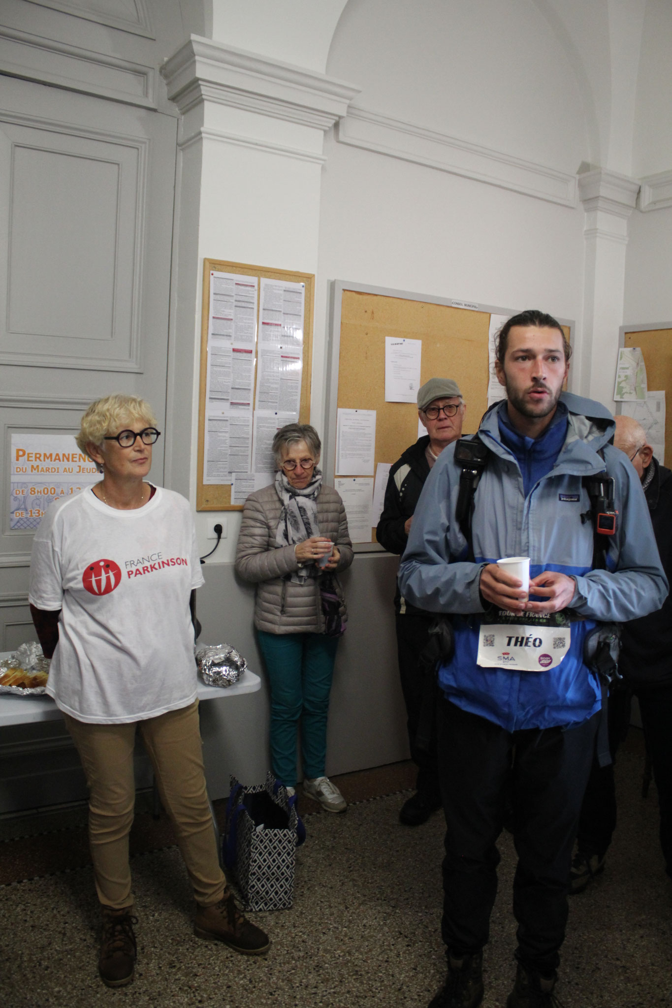 Théo explique sa démarche et son périple