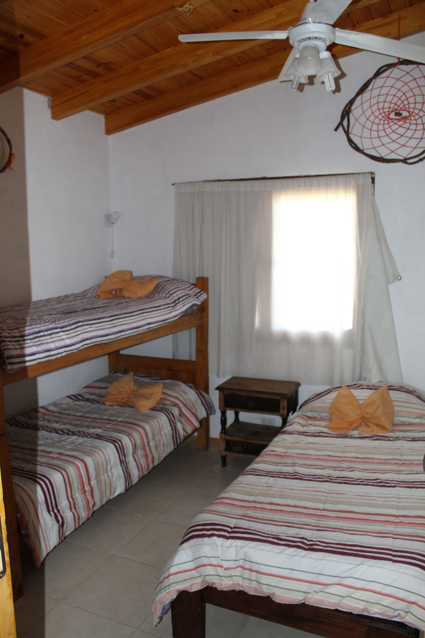 Vista desde puerta habitación 