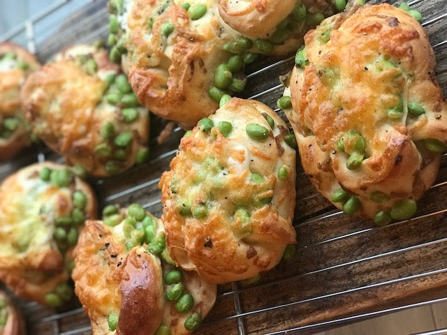 Award winning Edamame cheese bun 