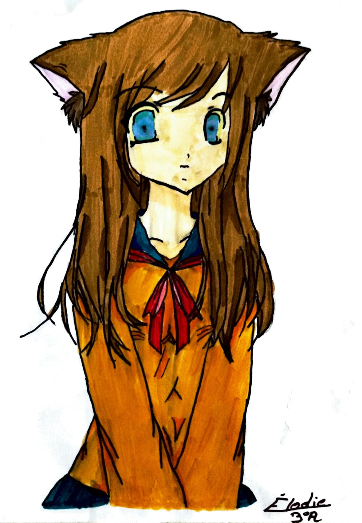 Dessin d'Elodie, 3ème