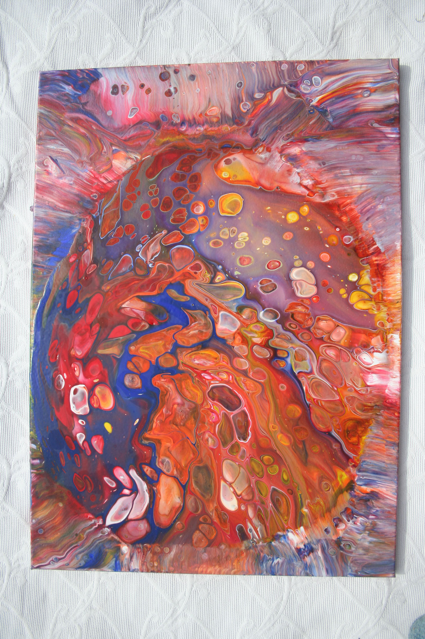 "Meditation Moon" Acryl auf Leinwand 50x70cm