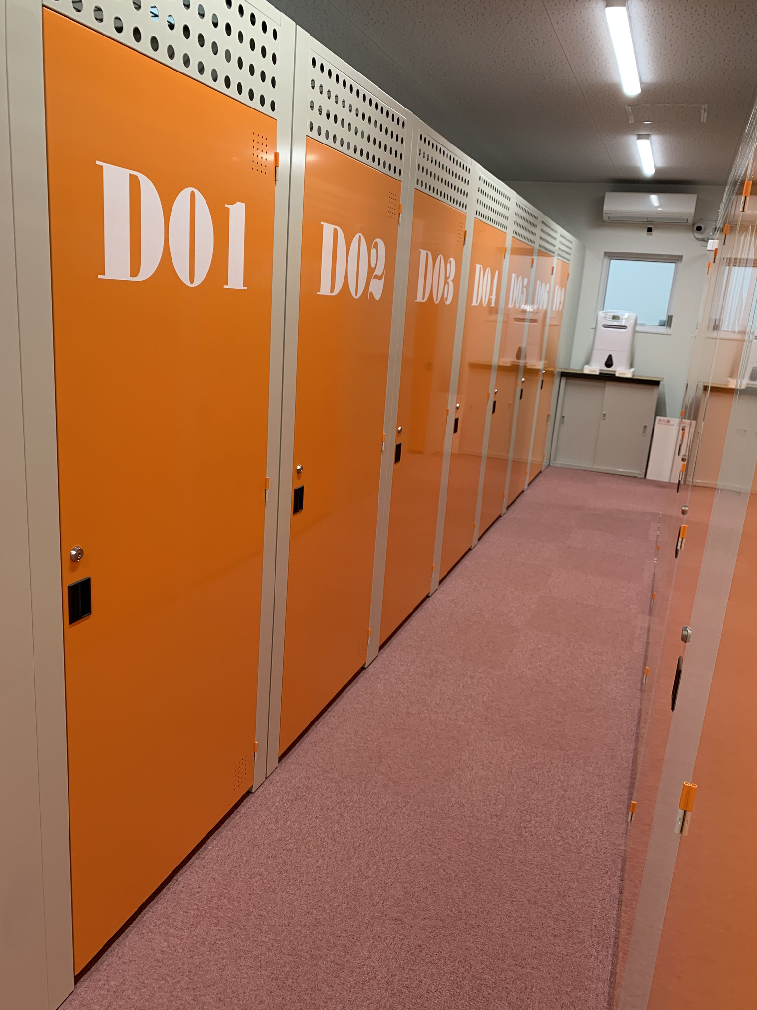 豊岡店 後側通路