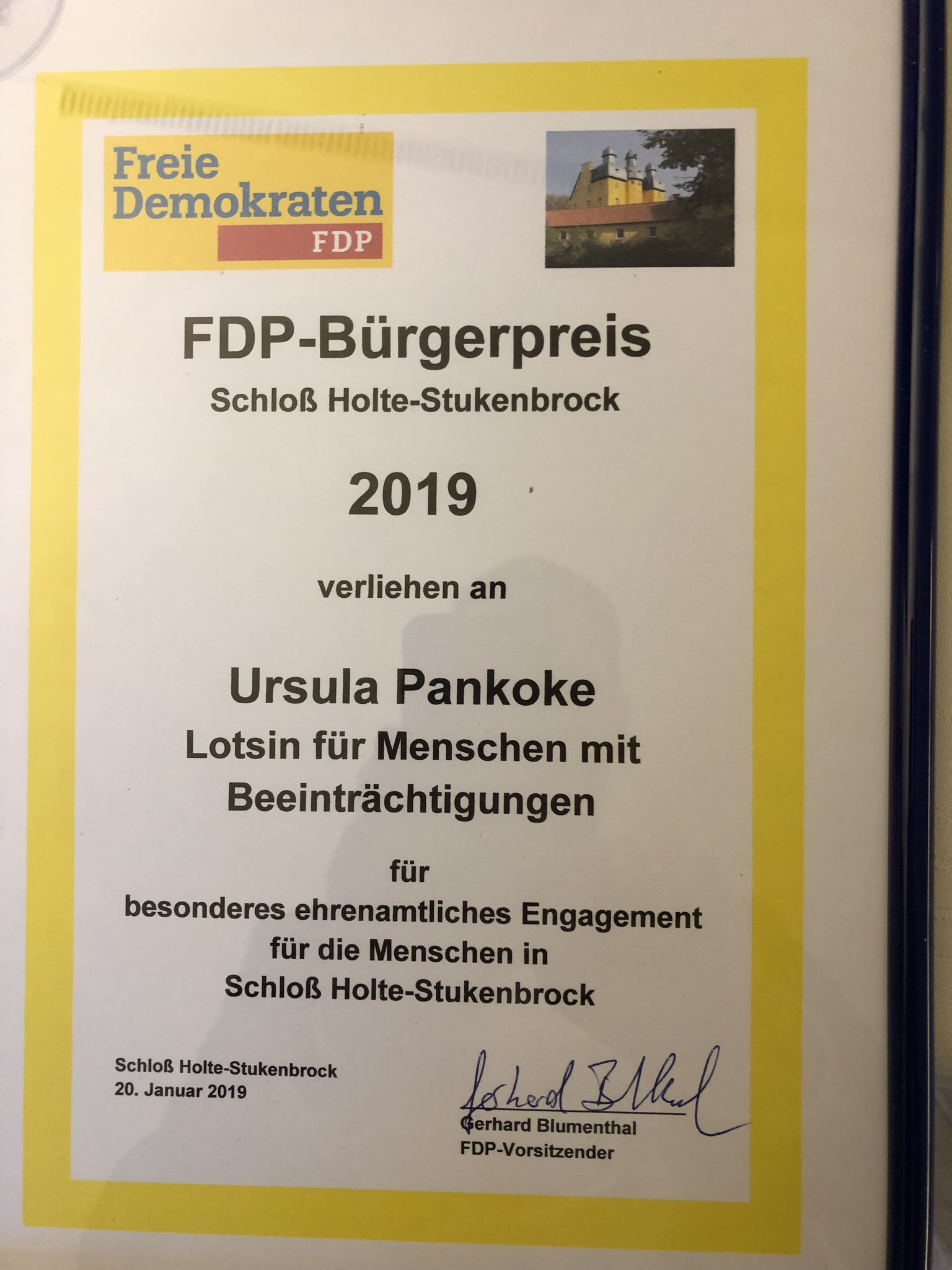 Ursula Pankoke, Lotsin für Menschen mit Beeinträchtigungen