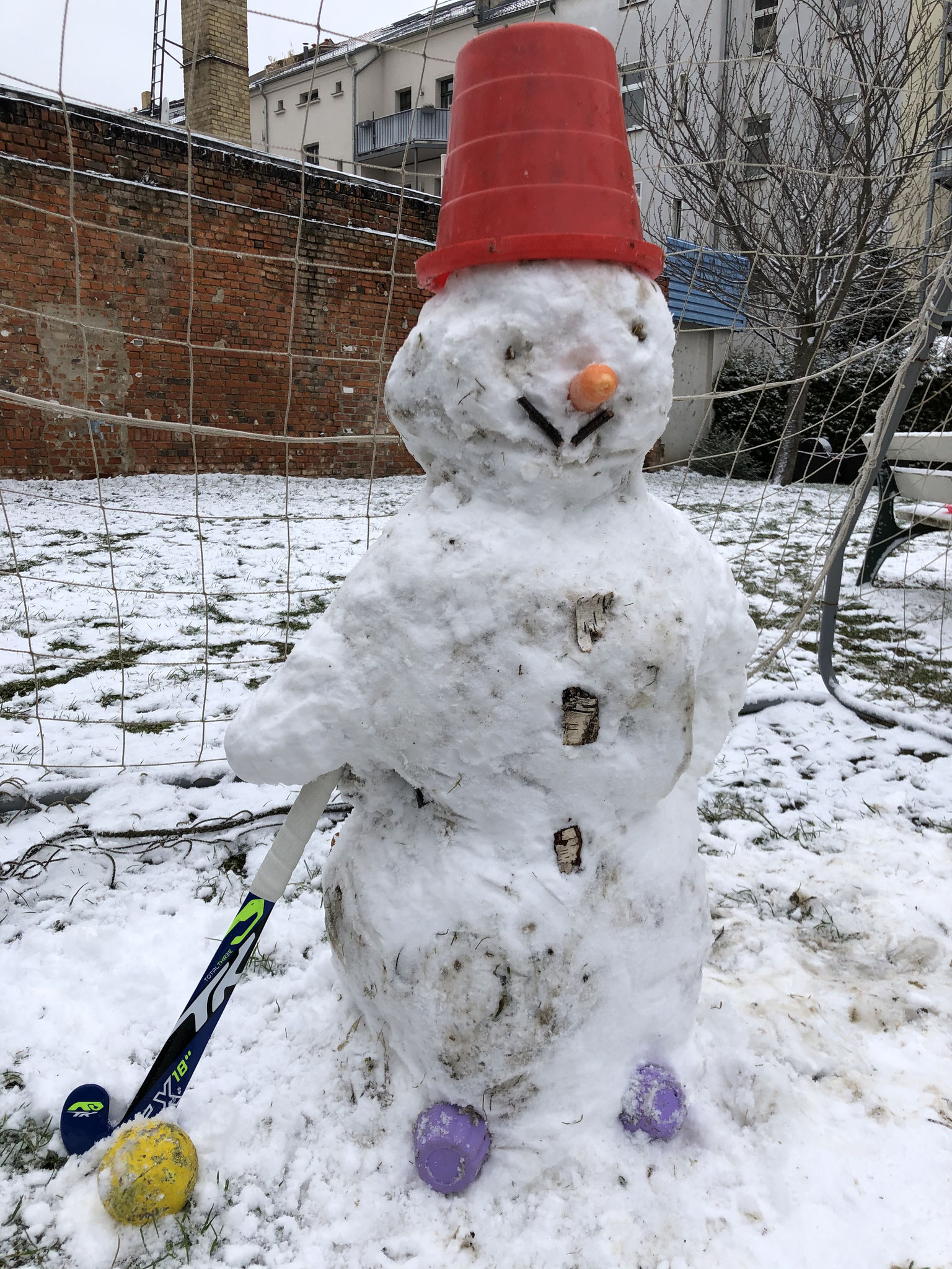 Hockey-Vermiss-Schneemann von Lea Pilsl