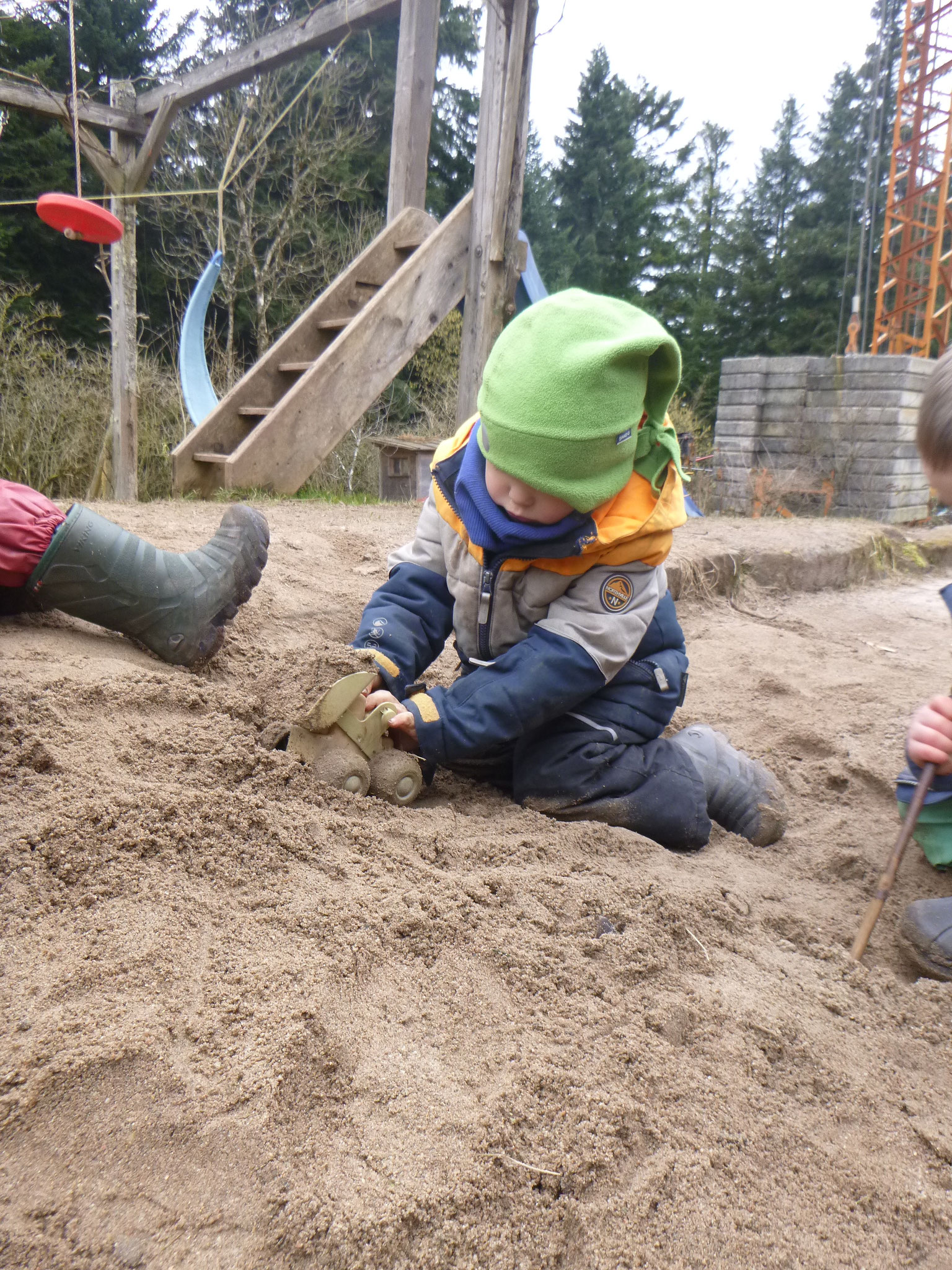 Im Sandkasten