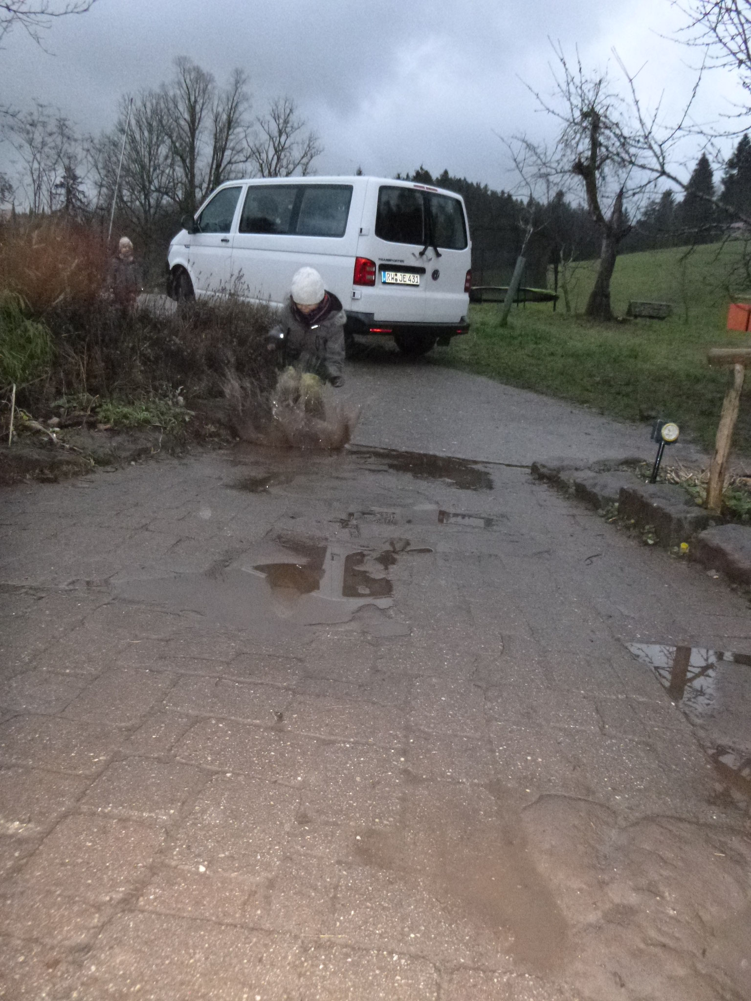 Regenwetter!