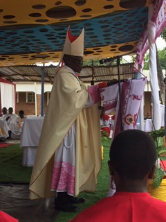 The mass to honor the silver jubilee
