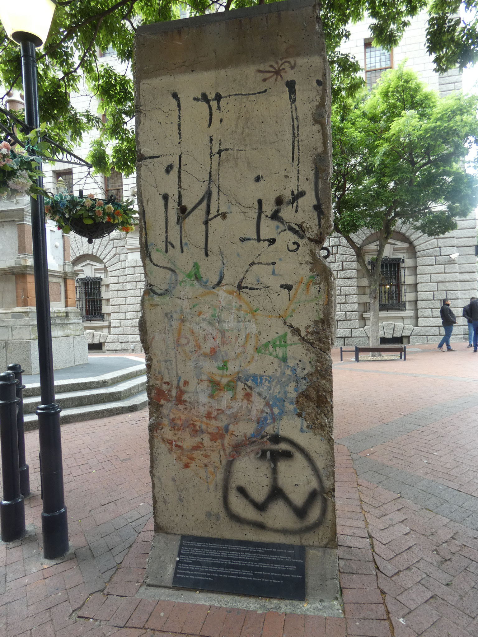 ein Stück Berliner Mauer in Kapstadt