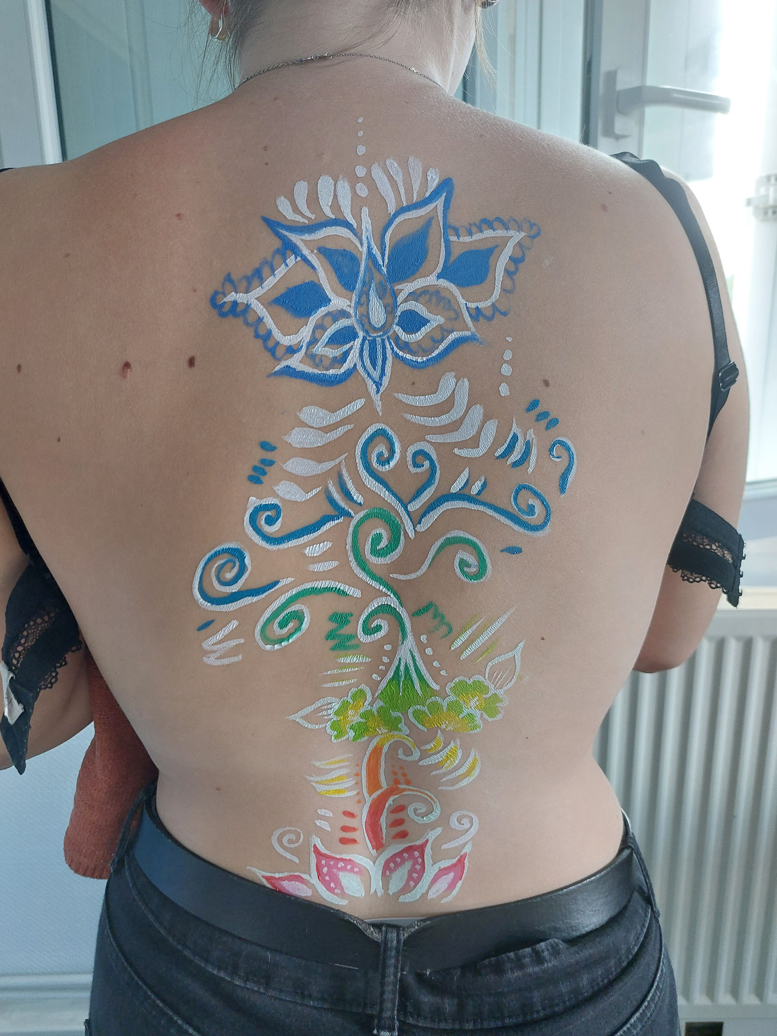 formation art thérapie body painting