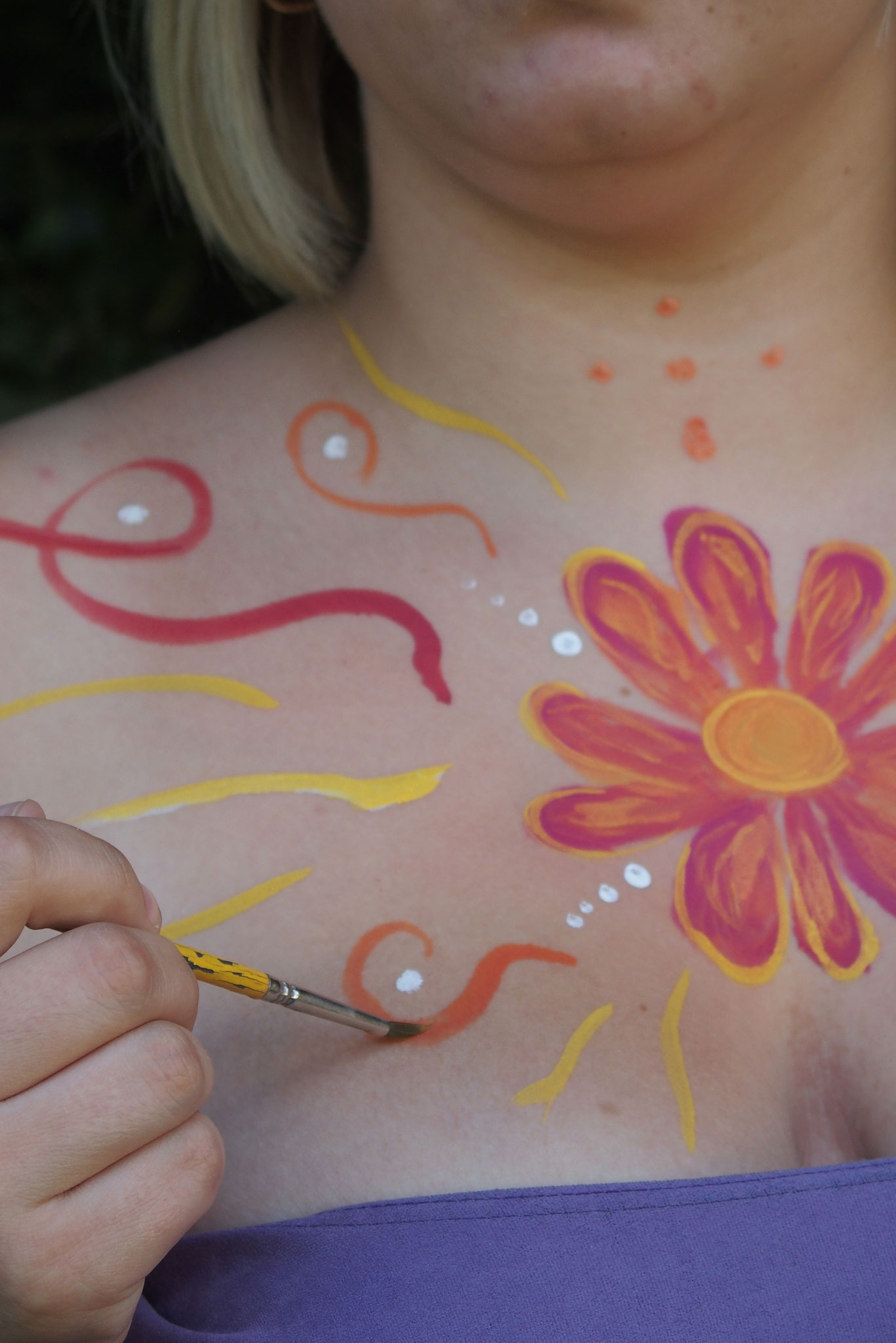 formation peinture corporelle