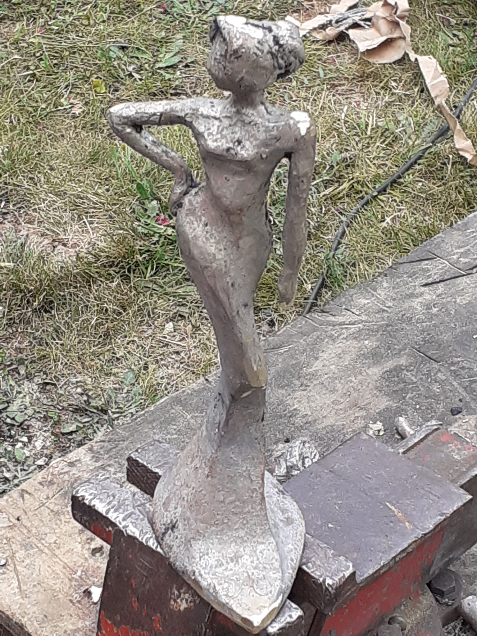 2023 - 24 Cadouin - Atelier bronze - Partenariat avec l'Atelier poterie