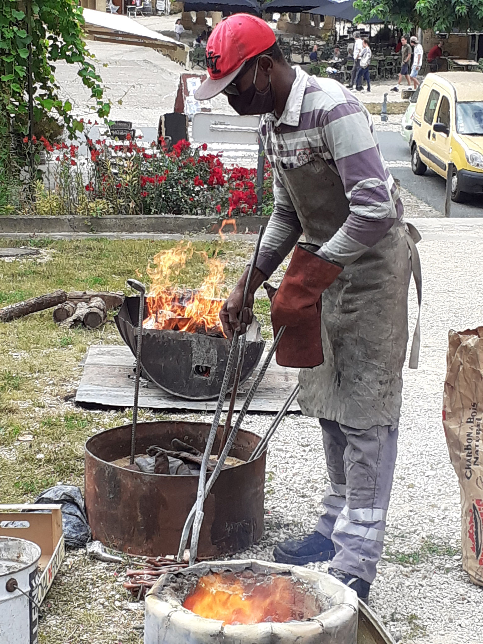 2023 - 24 Cadouin - Atelier bronze - Partenariat avec l'Atelier poterie