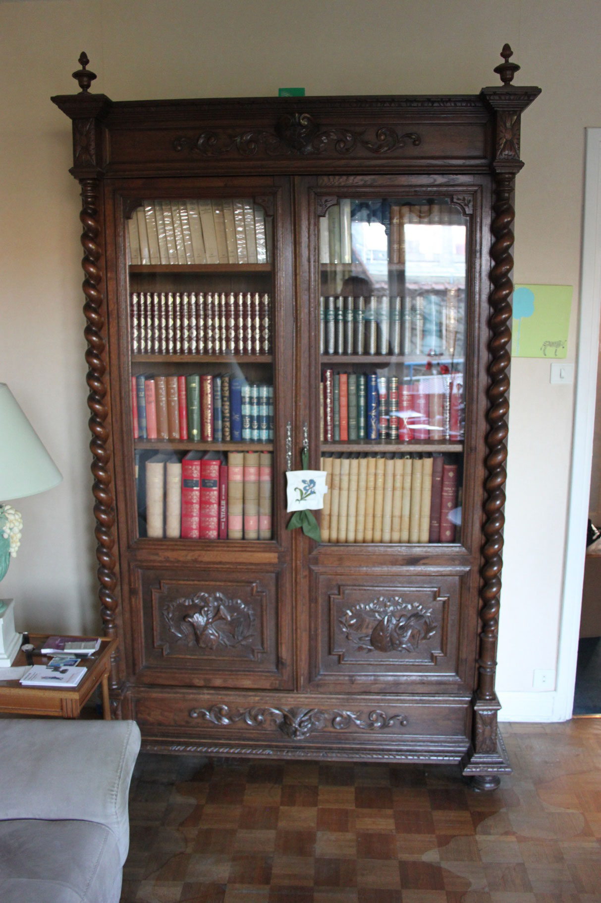 bibliotheque vitrine