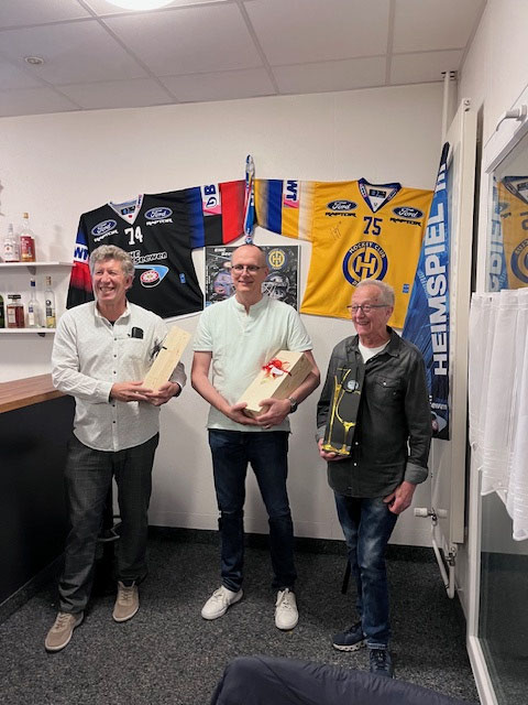 Romano Fanchini (2.), Peter Bachman (1.), Franz Rickenbach (3.)