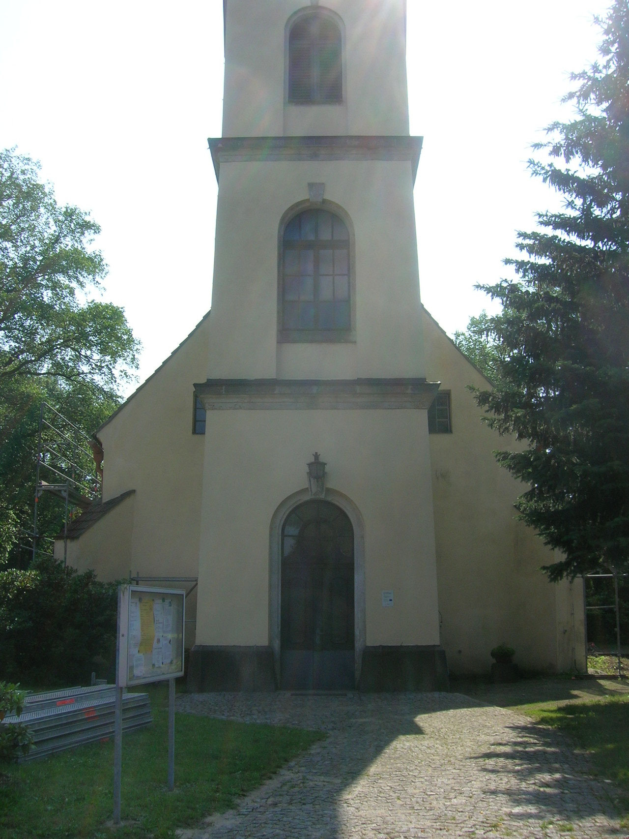 Sanierung Kirche Schwepnitz, 2009