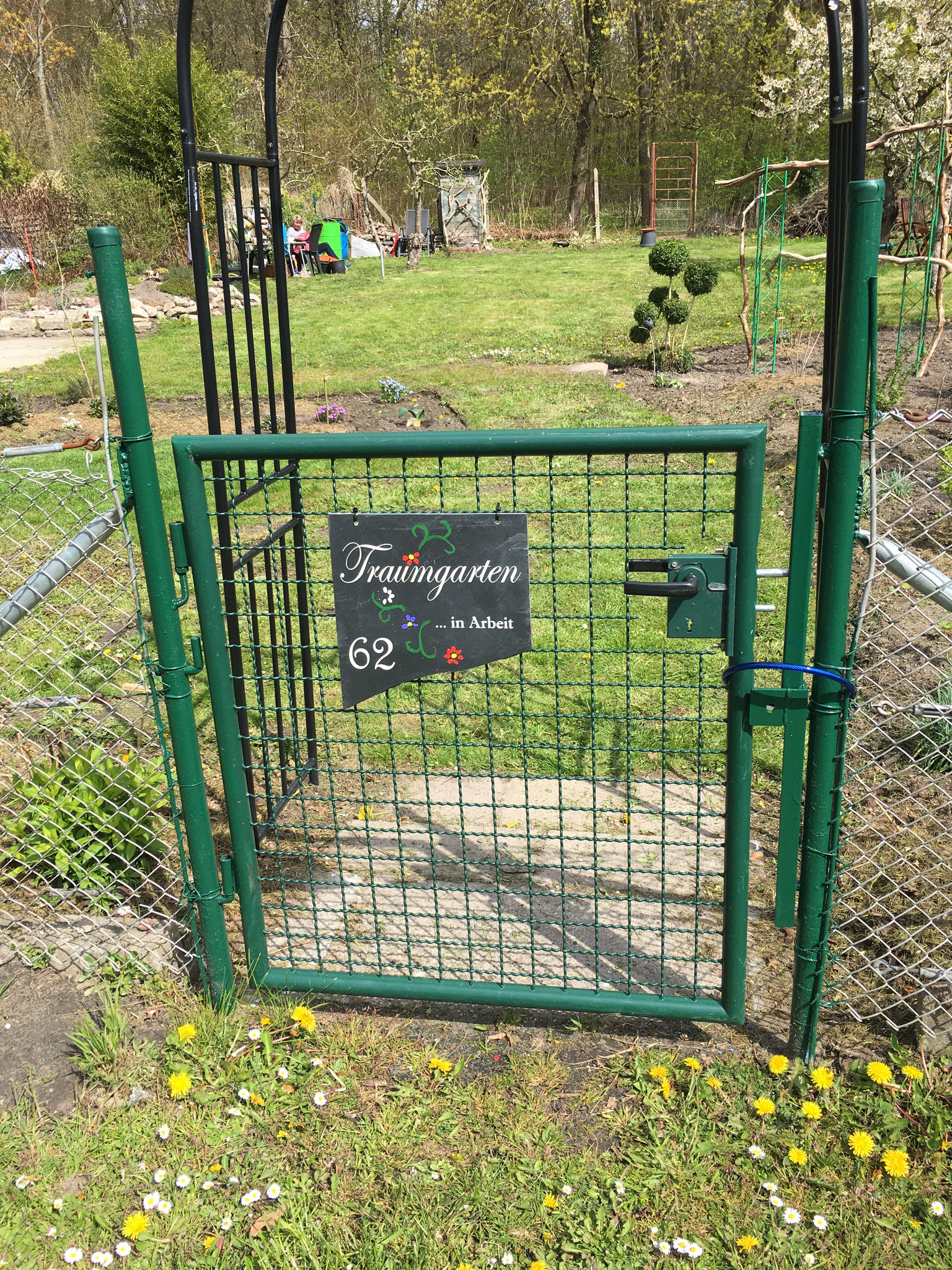 Traumgarten in Arbeit...