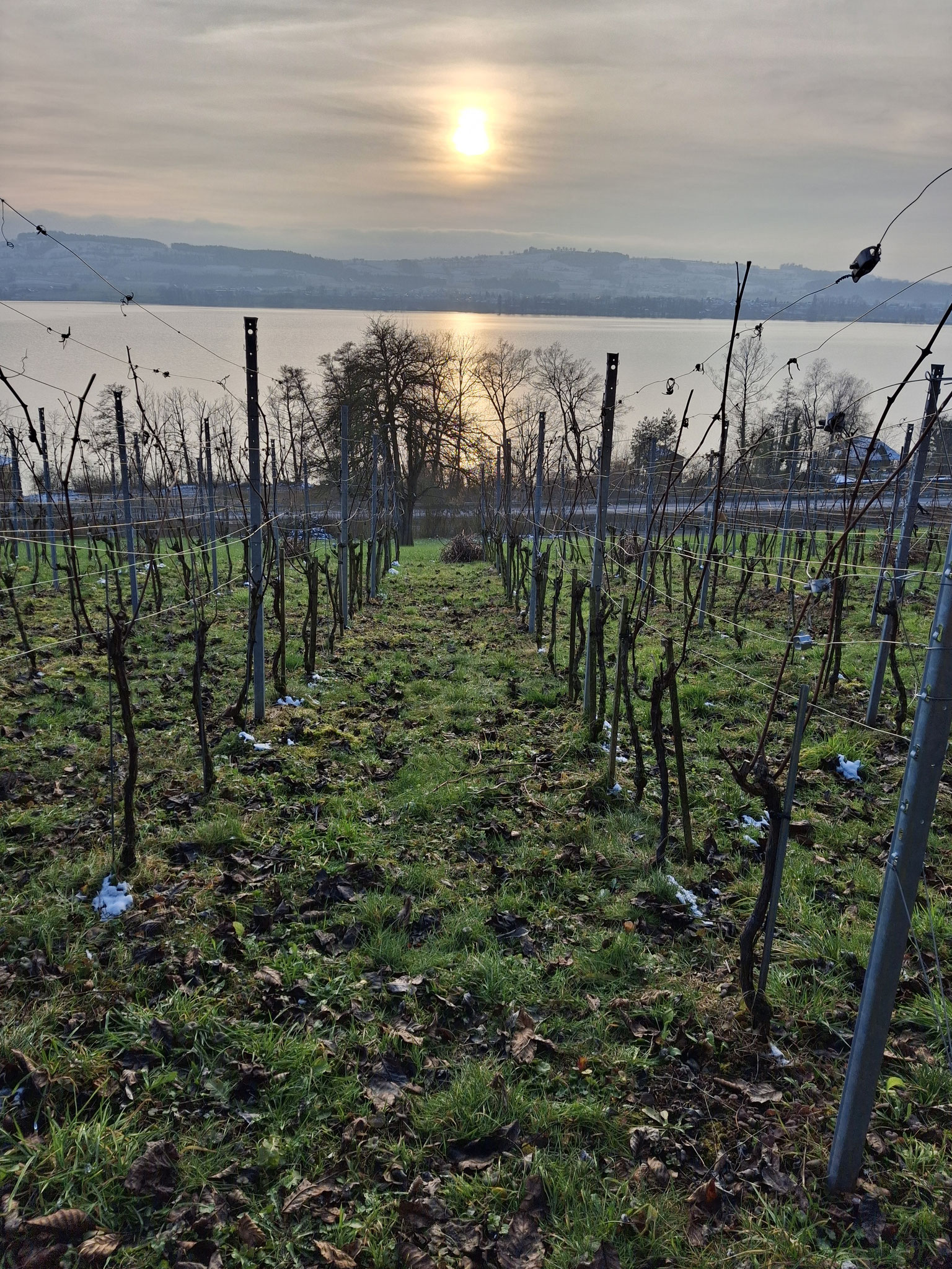 Sonnenuntergang nach getaner Arbeit