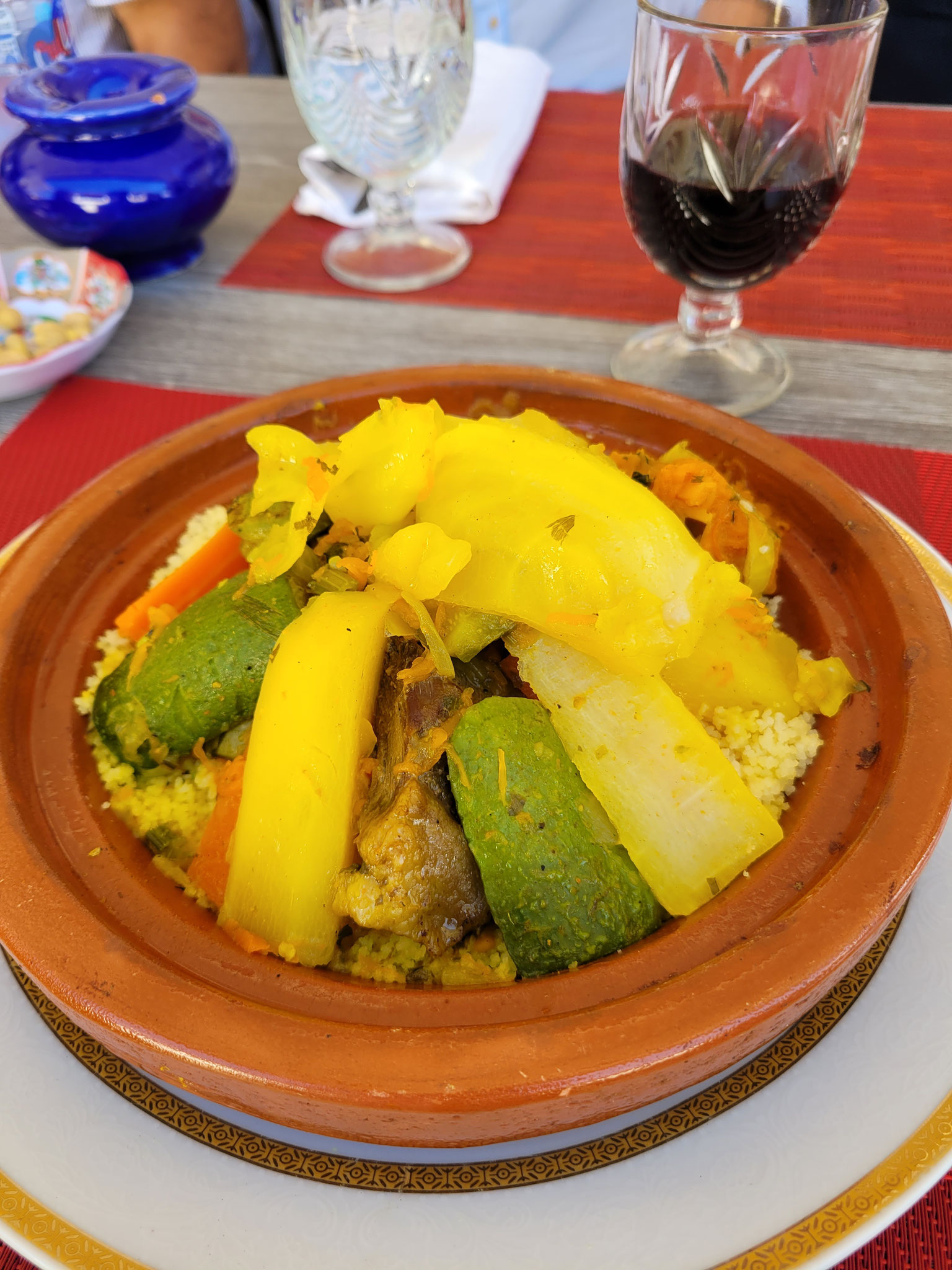 ... das traditionelle Tajine