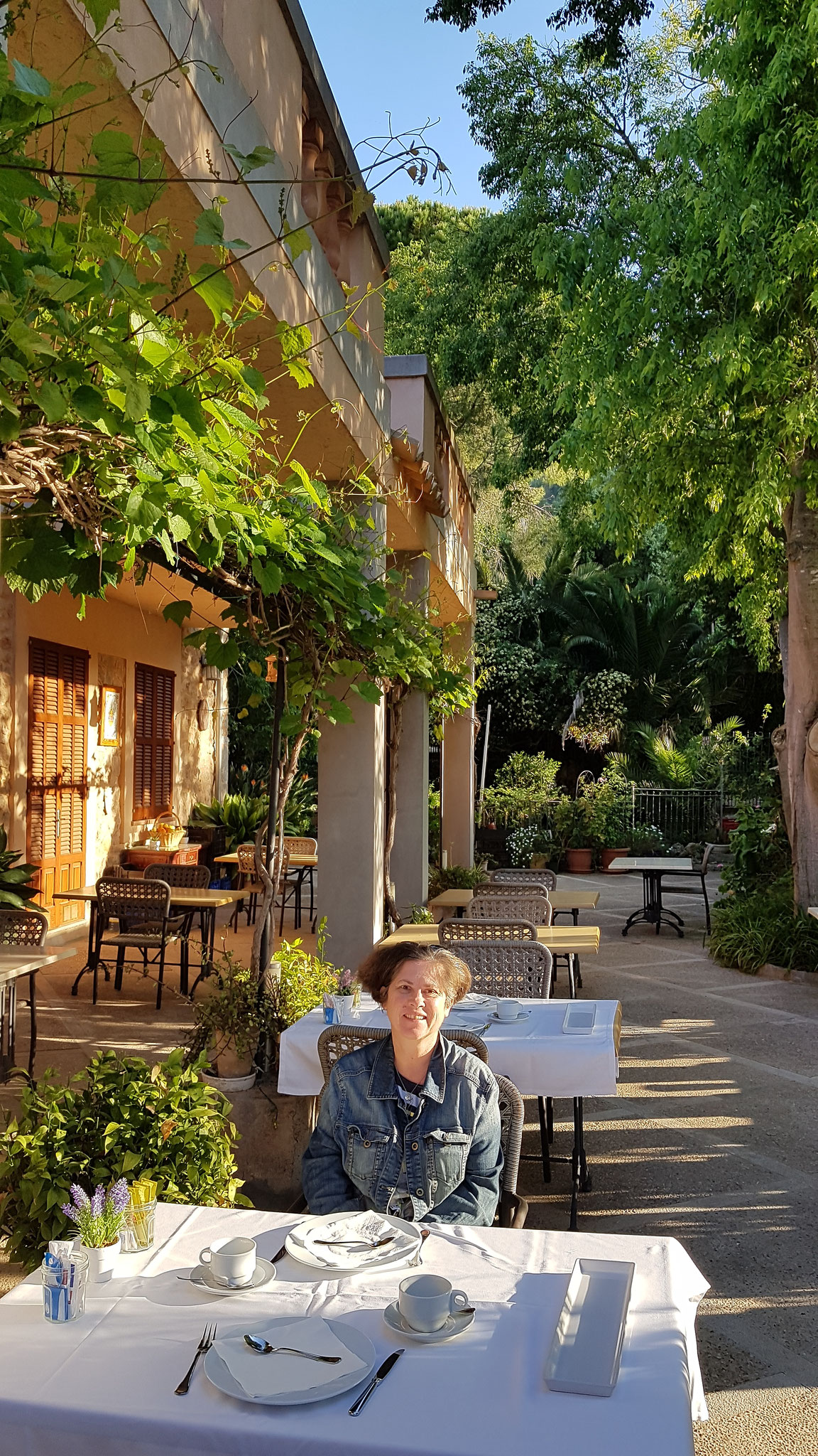 ... Frühstück in unserer "Hacienda"