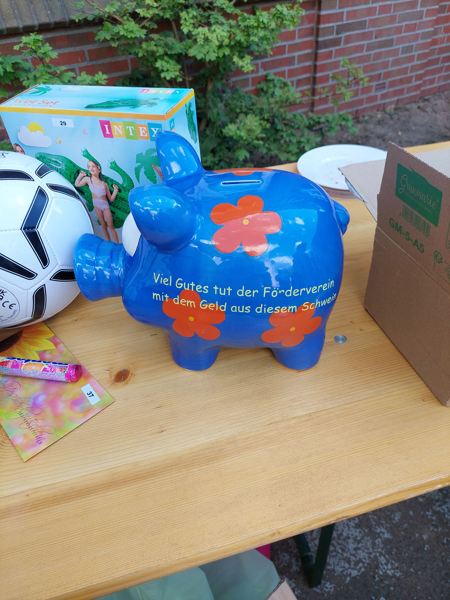 Spenden für unseren Förderverein - Danke!