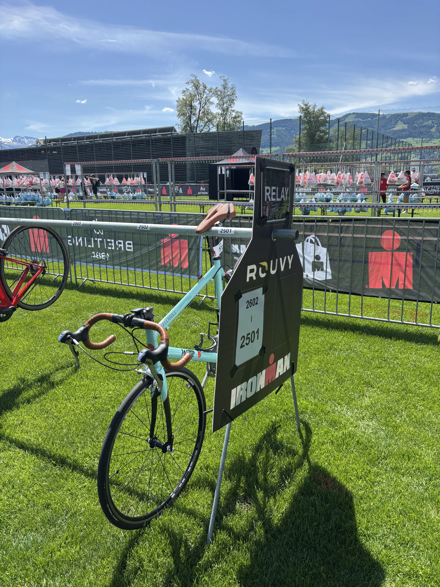 Warten auf den Einsatz - Ironman 70.3