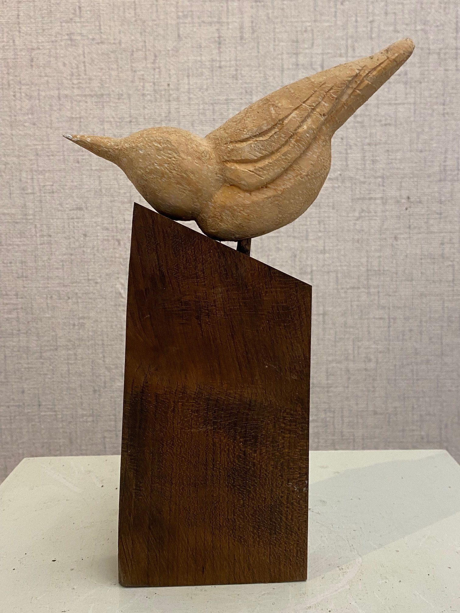 NUTHATCH 10 x 7  sculpture