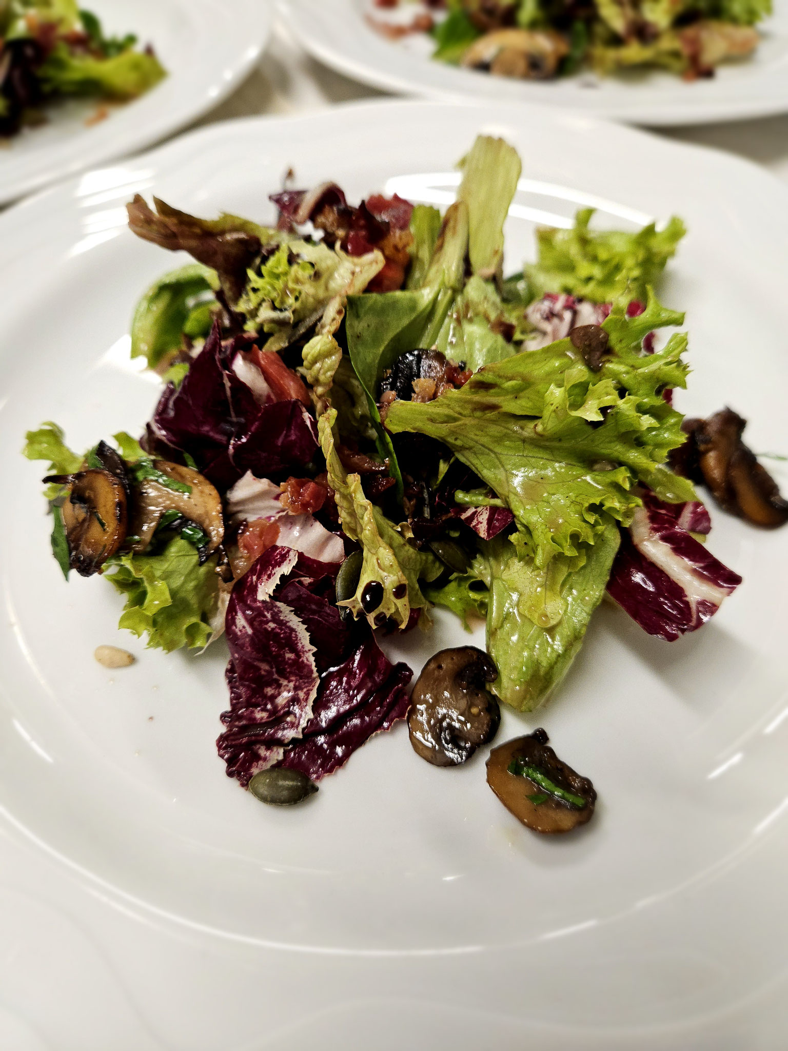 Bunter Salat mit Holunder-Balsamico