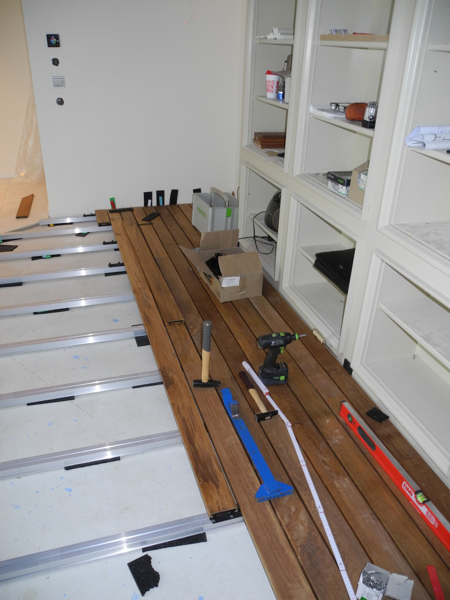 Teak Spa Deck