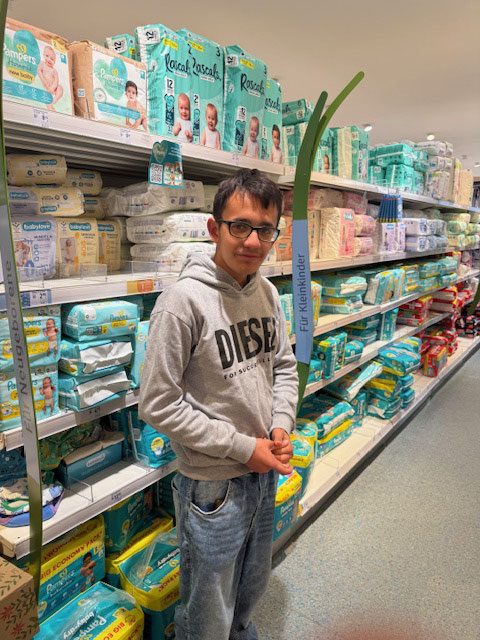 Fabian im Einzelhandel