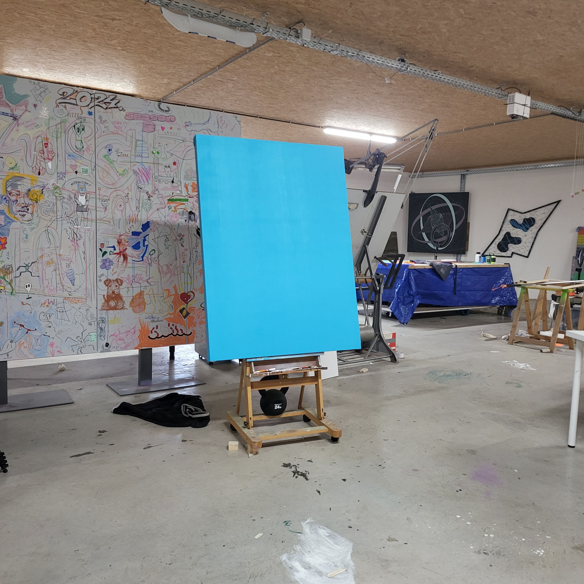 Entstehung von "NOT THE HERO YOU WANTED", Künstler Martin Lingens, WILD SKETCHES Serie, Taube