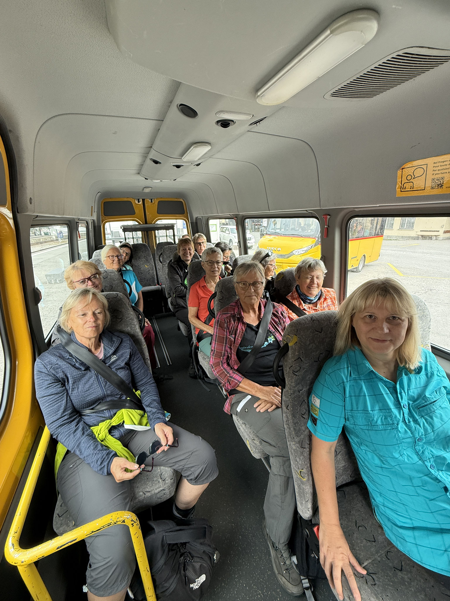 ein Postauto für den FTV Wangen 