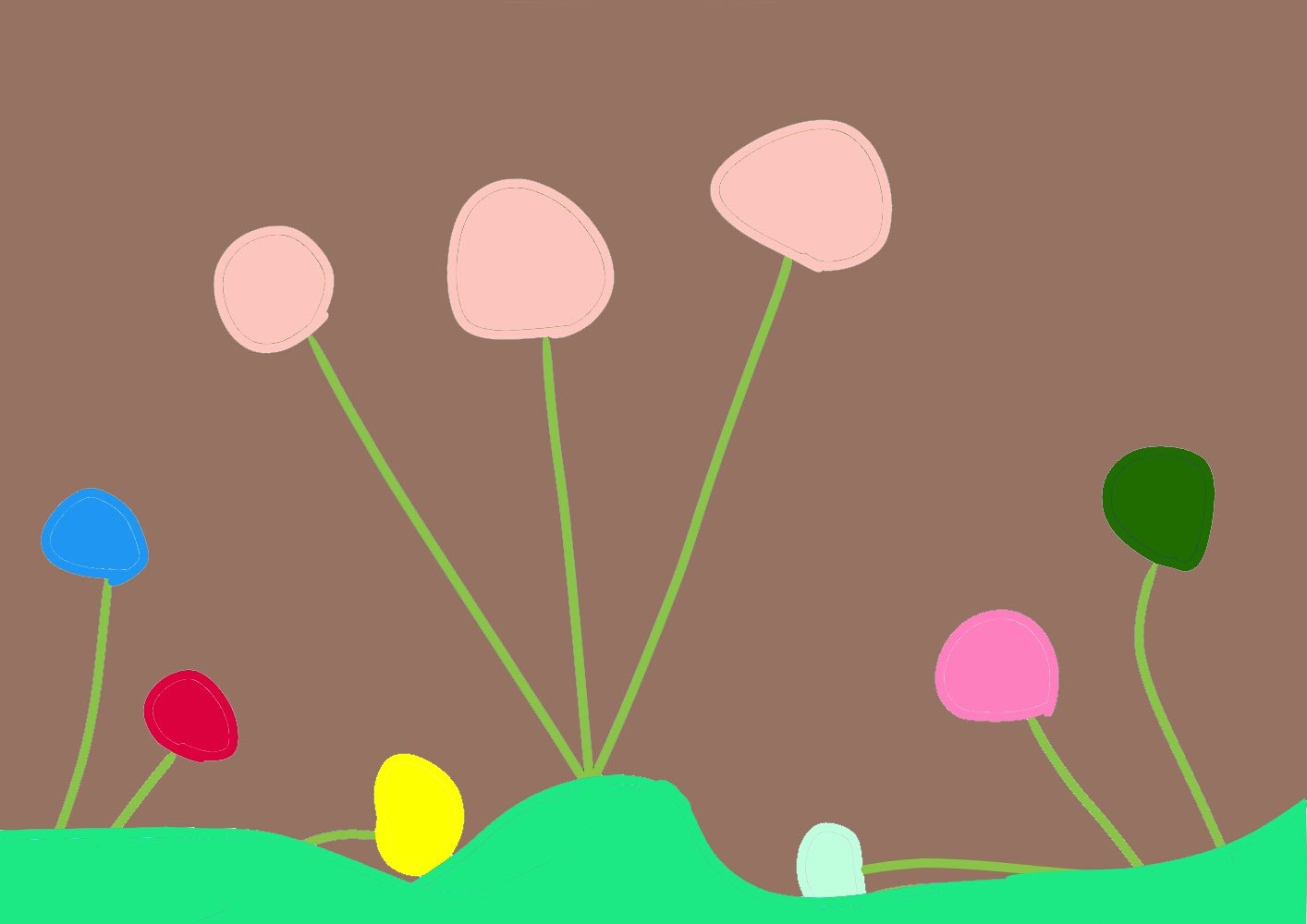 Hydrangea (あじさい) / Creation date: May 2023 / Age 6