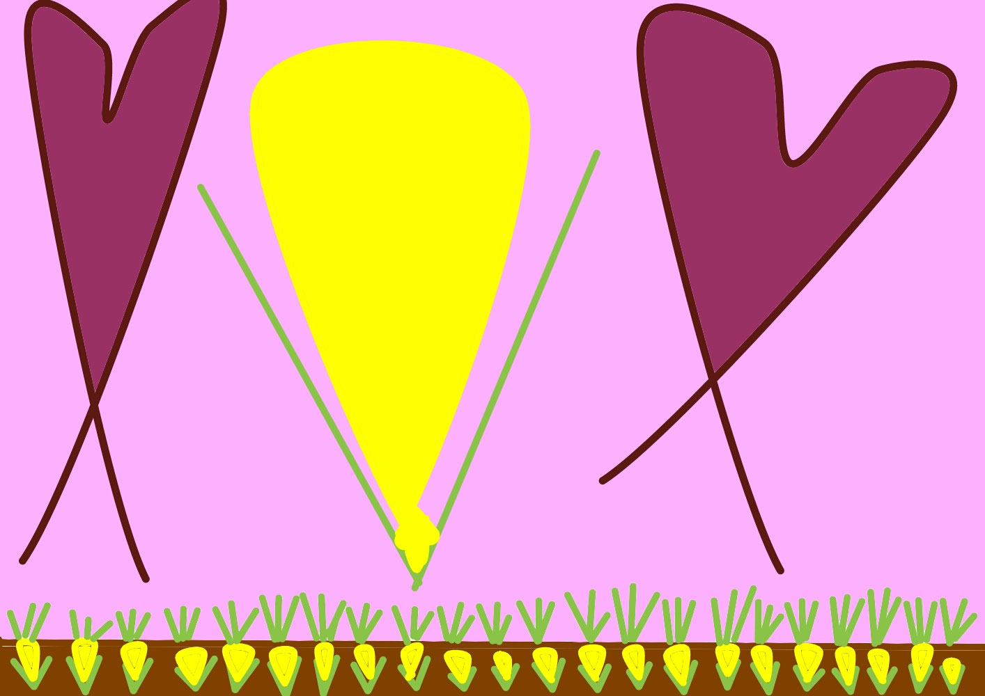 Corn (とうもろこし) / Creation date: April 2023 / Age 6