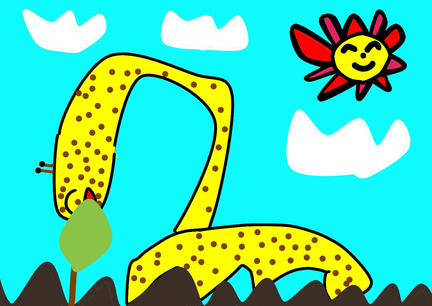 Giraffe (キリン) / Creation date: February 2023 / Age 6