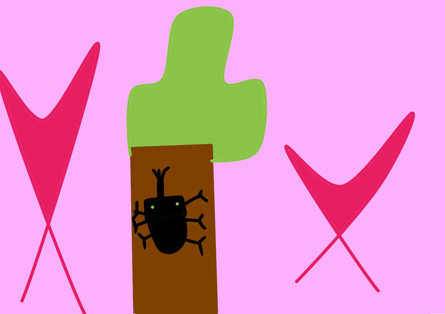Japanese rhinoceros beetle (かぶとむし) / Creation date: April 2023 / Age 6