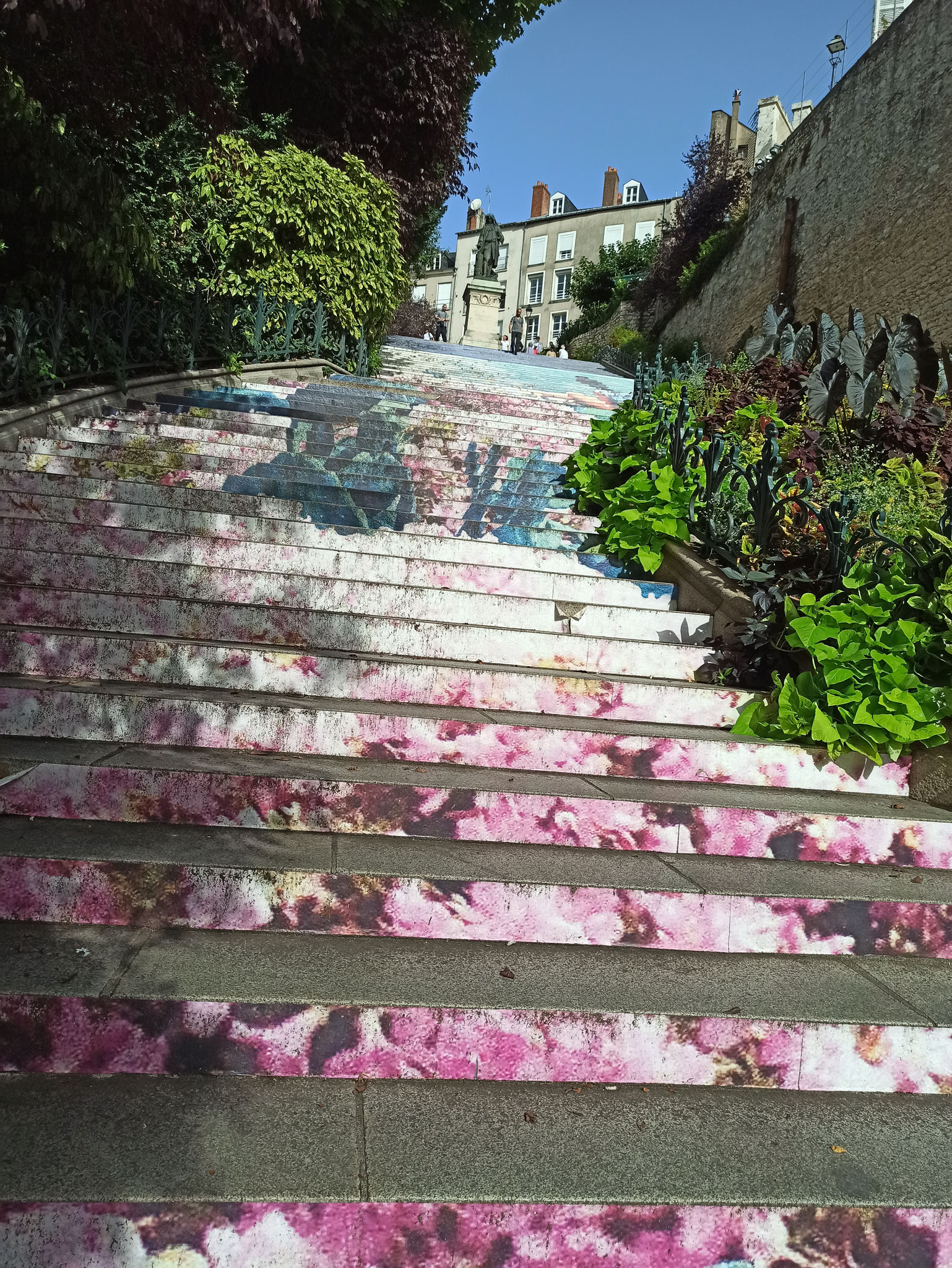 Blois - escalier Denis Papin