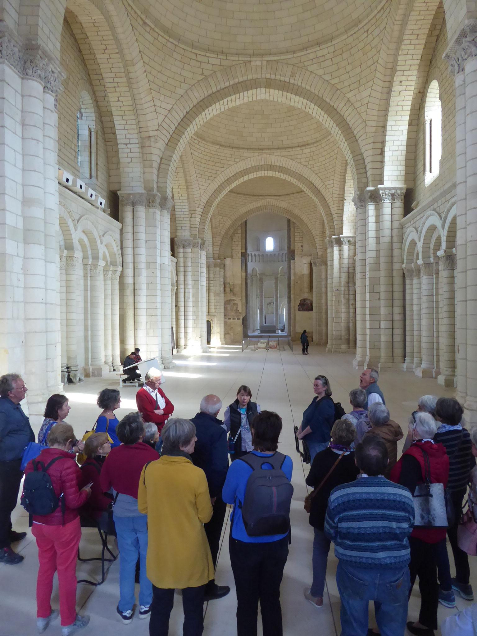 Abbaye de Fontevraud groupe