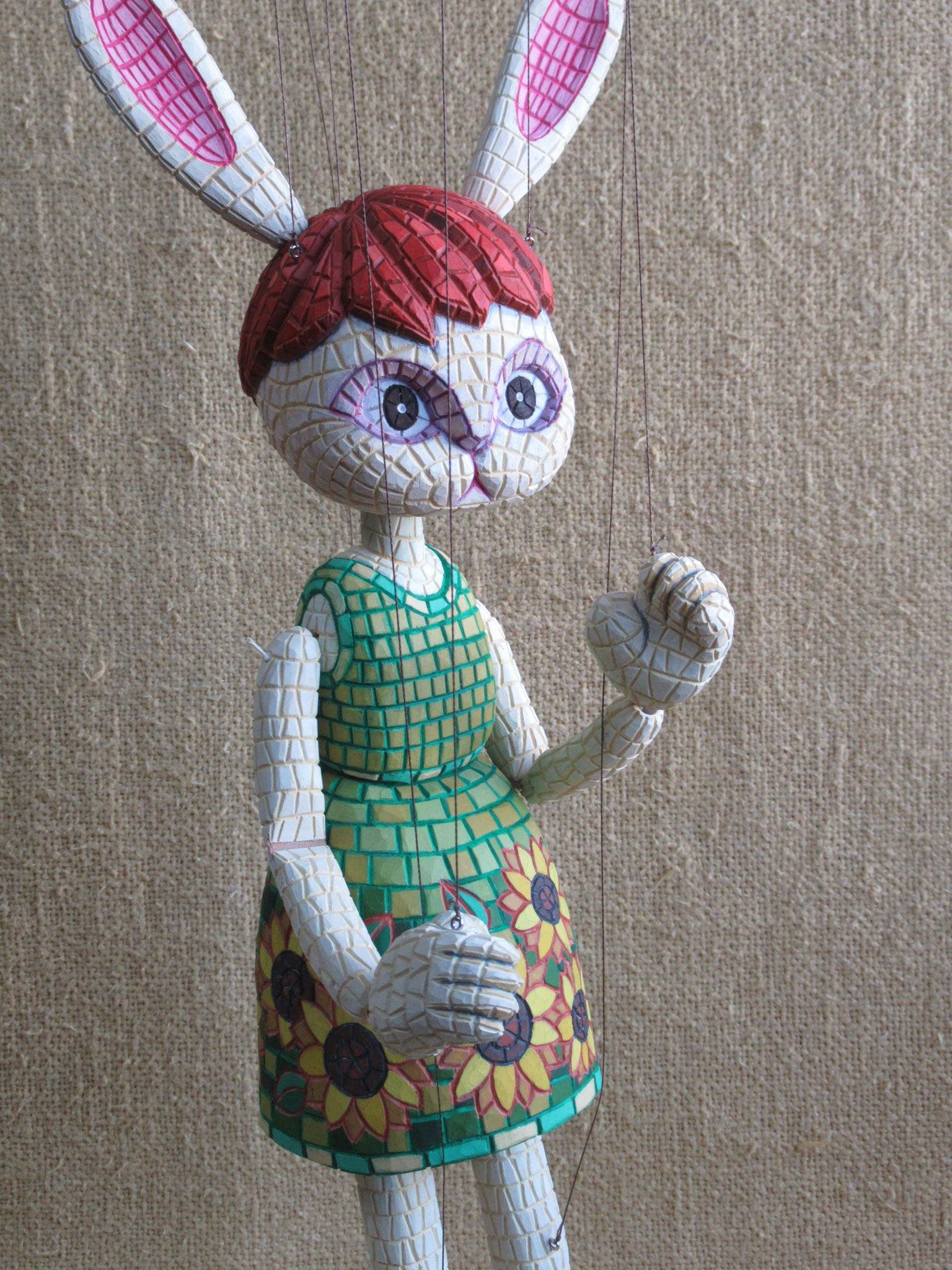 『留夏・Luca』(2021.02.01）Mosaic-style marionette 